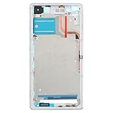 Generic Front Housing LCD Frame Bezel Plate Compatible with Sony Xperia Z2 D6503 D6502 D6543 (White)