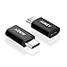 AUKEY USB-C Adapter Type-C to Micro USB Adapter for MacBook Pro, Samsung Galaxy S8, Nexus 6P 5X, LG G5 V20, Google Pixel and More