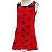 Dressy Daisy Girls Miraculous Ladybug Loose Dress Up Costume Fancy Party Dress Sleepwear Polka dot Size 8