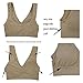 everbrighting Women's 3-Pack Sports Bra with Removable Pads