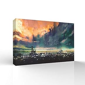 The Future City Pictures Home Wall for Bedroom...