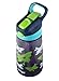 Contigo AUTOSPOUT Straw Striker Kids Water Bottle, 14oz, Navy Planes Graphic