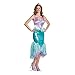 Disney Disguise Women's Ariel Deluxe Adult Costume