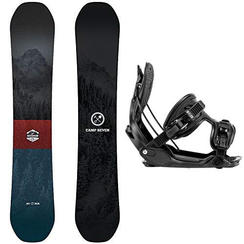  Camp Seven 2020 Redwood Snowboard Flow Bindings