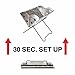 UCO Flatpack Portable Stainless Steel Grill and Fire Pit