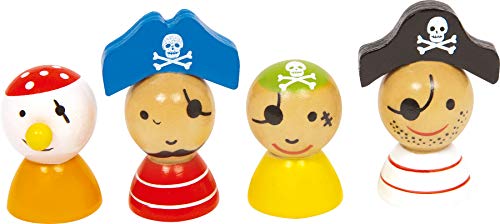 small foot Ludo Pirateninsel, aus FSC® 100%-zertifiziertem Holz, zusammenklappbar, ab 3 Jahren, 10951 – Bild 3