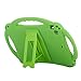 TopEsct Kids Case for iPad Mini 3, 2, 1 with Tempered Glass Screen Protector and Strap, Silicone Shockproof Cover for iPad Mini (Green)