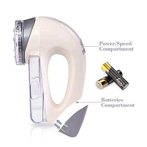 Lint Remover,Wohome Portable Fabric Shaver, Quickly and Effectively for Couch, Blanket, Curtain, Socks, Legging, Wool, Pill Shaver Remover - Thumbnail 6
