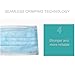(50 Masks) Disposable Masks- FDA Certified- with Elastic Ear Loop 3 Ply Breathable and Comfortable
