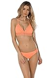 Becca by Rebecca Virtue Women's Siren Halter Bikini Top