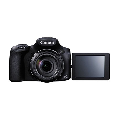Canon-PowerShot-SX60-HS-161MP-65x-Optical-Zoom-Wide-Angle-Lens-Digital-Camera-with-64GB-Ultimate-Bundle-Includes-Case-64GB-SDXC-Memory-Card-Tripod-Extra-Battery-Kit-Cleaning-Accessories-More