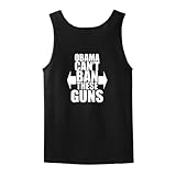 Obama Can’t Ban These Guns Tank Top Medium Black, Online Clothing Store