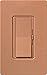 Lutron Diva C.L Dimmer for Dimmable LED, Halogen and Incandescent Bulbs, Single-Pole or 3-Way, DVSCCL-153P-TC, Terracotta