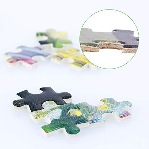Peradix 1000 Piece Wood Jigsaw Puzzle Adults /Kids /Children - Wooden Puzzle for Adult Reduced Pressure Toy Gift - Education Toys Gift -(Deer)