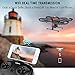[Upgraded Big Size] DROCON Drone with Camera,720P 120°FOV FPV Real-time Video, Quadcopter Designed for Beginners with a 15-min Flight Time Modular Battery, Altitude Hold, 4GB TF Card Included