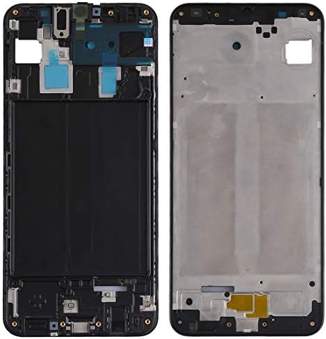 ZHANGTAI Sparts Parts Front Housing LCD Frame Bezel Plate for Galaxy A30, SM-A305F/DS(Black) Repair Flex Cable (Color : Black)