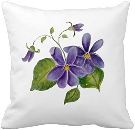 Lovely In Purple Trow pillow case 18*18