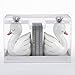 Baby Aspen Ceramic Swan Bookends for Children | Girls Cute Bedroom Décor
