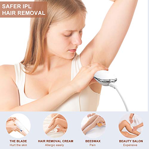 image for SMALLRT IPL Hair Removal System Device for Women & Men Permanent Painl