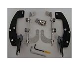 Memphis Shades MEM8993 Black Trigger-Lock Mounting Kit ( fits Suzuki VL800 Boulevard Models 2000 - 2013)