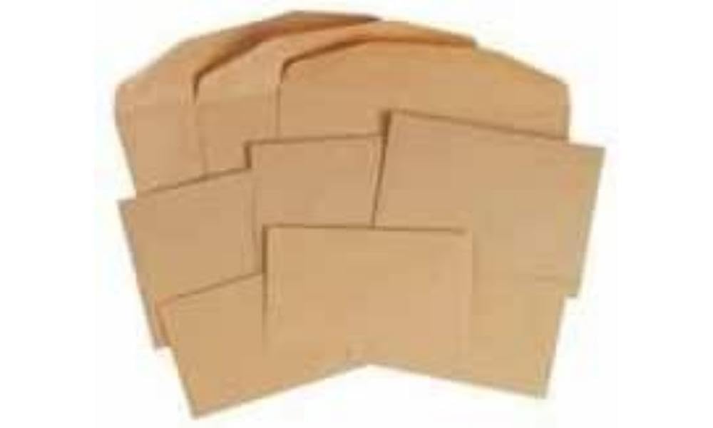 Q-Connect 180gsm Foolscap Buff Light Weight Square Cut Folder (Pack of 100)