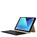 IVSO Case with Keyboard for Samsung Galaxy Tab S3 9.7, Ultra-Thin Detachable Keyboard Portfolio Stand Case/Cover for Samsung Galaxy Tab S3 9.7-Inch Tablet w/ S Pen SM-T820/SM-825 (Gold)