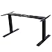 GT Innovation Dual Motor Height Adjustable Desk Sit Stand Desk Stand Up Desk Standing Workstation Monitor Riser Electric Touch Control Dual Motor (Black)