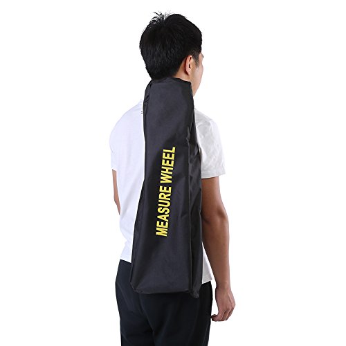 Digital Display Measuring Wheel - Large Digital LCD Display - Foldable Digital Distance Measuring Wheel Measure Road Land Builders Workers - with a Carrying Bag