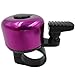 ATCG Cute Alloy Mini Bicycle Bell for Kids Boys Girls (Purple)