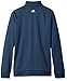 adidas Golf Boys B 3-Stripes Jacket, MINERAL BLUE, Medium