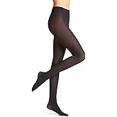 FALKE Women's Pure Matt 50 Denier Tights, Matte Hosiery, Casual or Dress Clothing, Semi-Opaque Mid-Thick, Nylon, Blue (Marine 6179), M, 1 Pair