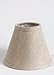 Urbanest Pure Linen Chandelier Lamp Shades, 6-inch, Hardback Clip On, Oatmeal(set of 6)