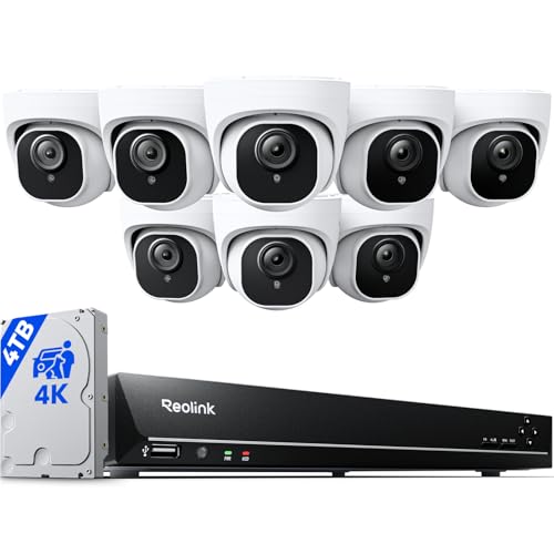 REOLINK 16CH 4K Security Dome Camera System