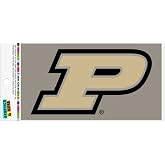 Purdue Boilermakers Logo Secondary Automotive Car Refrigerator Locker Vinyl