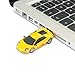 4GB Lamborghini YELLOW USB Flash Memory Drive