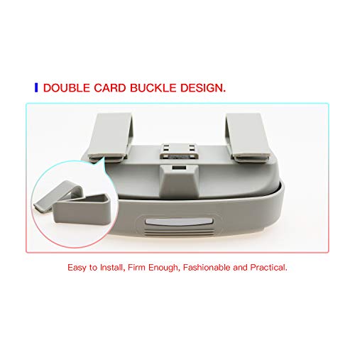 LFOTPP Universal Car Sunglasses Sun Glass Holder Case Eyeglasses Storage Box, Interior Accessories Autos Parts (Gray B Style) - Thumbnail 5