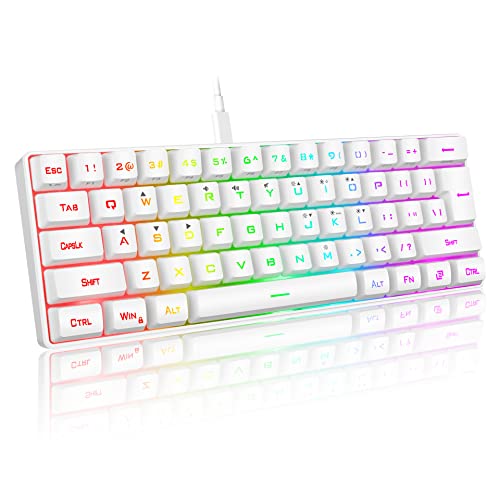 RedThunder 60% Gaming Keyboard, RGB Backlit