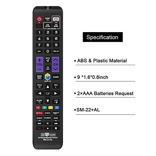 Universal Remote Control for All Samsung TV Remote LCD LED QLED SUHD
