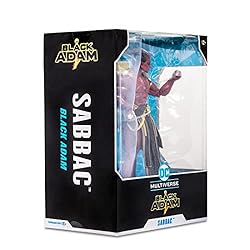 McFarlane Toys DC Black ADAM Movie MEGAFIG - SABBAC