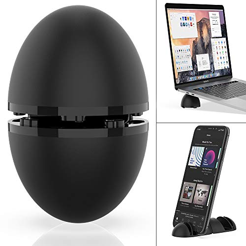Ellipse Laptop Stand, Egg Shape Laptop Stand, Anti-Skid, Lightweight, Portable, Built-in Phone Holder, EURPMASK Laptop Stand Compatible with MacBook, Air, Pro,Surface Laptop up to 17 inches
