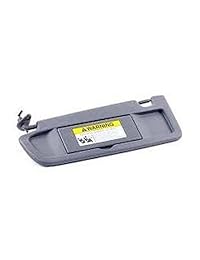 Visor par ael sol Honda Genuine OEM de los conductores   83280 SNA A01ZA * NH598l * 2006 a 2009 Civic, gris (Atlas Gray)