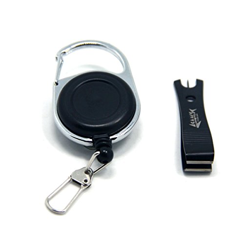 SAMS FISHING Fly Fishing Combo Line Clipper Nipper Snips with Zinger Fly Fishing Pack Tool Kit (A327) - Thumbnail 5