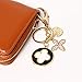 Keychains for Women, Flower Crystal Rhinestone Keychain Key Chain Sparkling Key Ring Charm Purse Pendant Handbag Bag Decoration Christmas birthday gifts