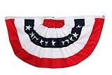 Briarwood Lane Patriotic Bunting USA 48" x 24"