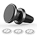 Car Phone Mount, ThirdM Universal Air Vent Magnetic Phone Car Holder Cradle 360 Rotation Cell Phone GPS Holder for iPhone X / 8/8 Plus / 7 Plus / 6S / 6S Plus/Samsung/Galaxy/LG/HTC (Black)