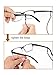 Mudder 5 Piece Eyeglass Chain PU Leather Glass Strap with 2 Piece Cleaning Cloth