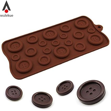 Amazon Com Cell S World Silicone Button Mold For Chocolate Jelly
