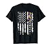 Mens Autism Awareness T-Shirt American Flag Distressed Tee XL Black