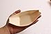 Bamboo Wooden Boat 200 Packs with 200 pcs Bamboo Stickers 4 Inches