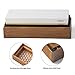 Whetstone 10000 5000 Grit Knife Sharpening Stone & Polishing Kit | 6-in-1 Waterstone Sharpener Set with NonSlip Antique Customized Box, Angle Guide & Flatting Stone for All BEGINNERS & CHEF